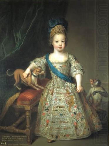 Portrait of Louis XV as a child, unknow artist